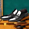 Herren Leder Anzugschuhe Frühling und Herbst Neue Mode Schwarz Spitz Zehe Party Büro Business Casual Oxford Herren Anzugschuhe
