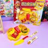New  Children Feeding Toy Simulation Hamburger/Coke Interactive Feeding Game Toy For Children Decompression Fidget Funny Gift
