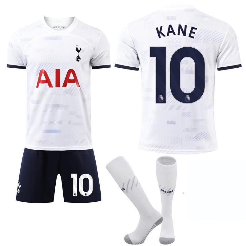2324 Kit Calcio Casa Tottenham Hotspur Maglia Numero 7 Son Heung-min 9 Richarlison 17 Romero Edizione Fan