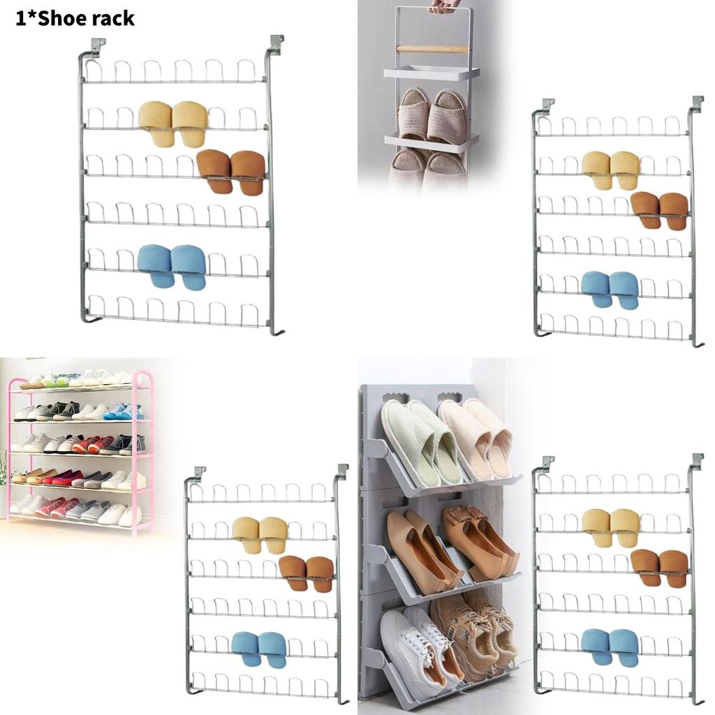 Spacesaving Metal Shoe Organizer For Indoor Use In Dorms And Homes With Easy Assembly