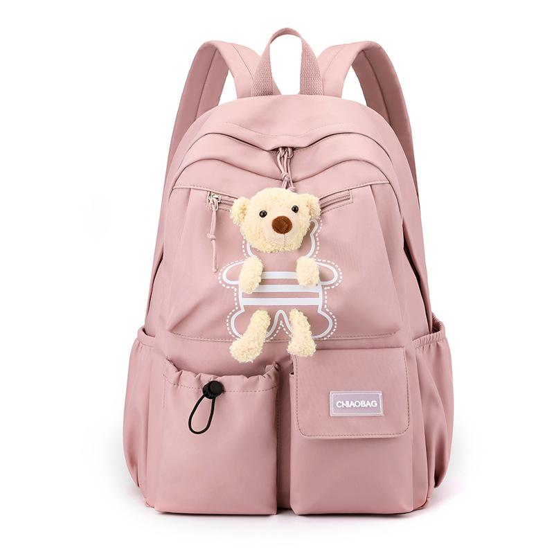 Girl School Bag Back Pack ForTeenager Women Children Female Pink Schoolbag Primary High Bagpack Class Teens Child KidsBackpack