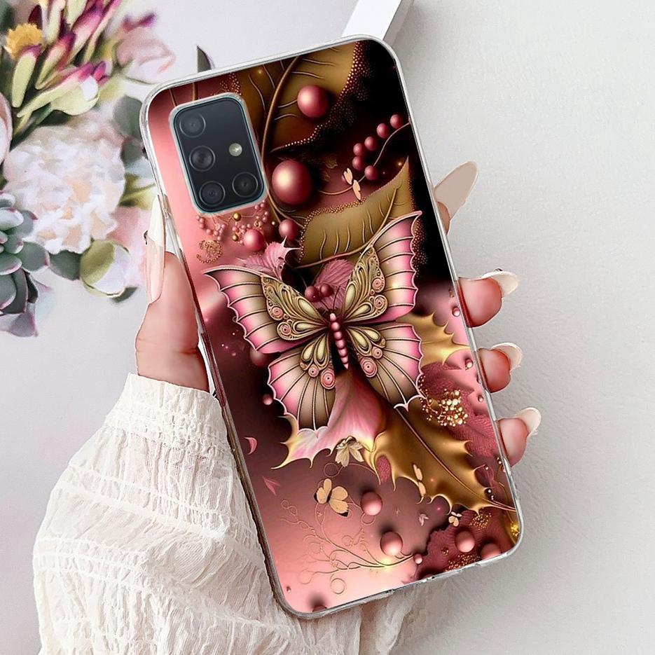 For Samsung Galaxy A31 A51 A71 Case A315F A515F A715F New Luxury Painted Cover Soft Silicone Case For Samsung A51 A 31 71 Fundas