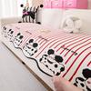 Dopamine Cartoon Special-Shaped Sofa Cushion Is Universal In All Seasons, New Cute Seat Cushion, One-Piece Straight Sofa Cover