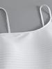 2026 Women's High-Waisted Backless One-Piece Swimsuit - European & American Style
