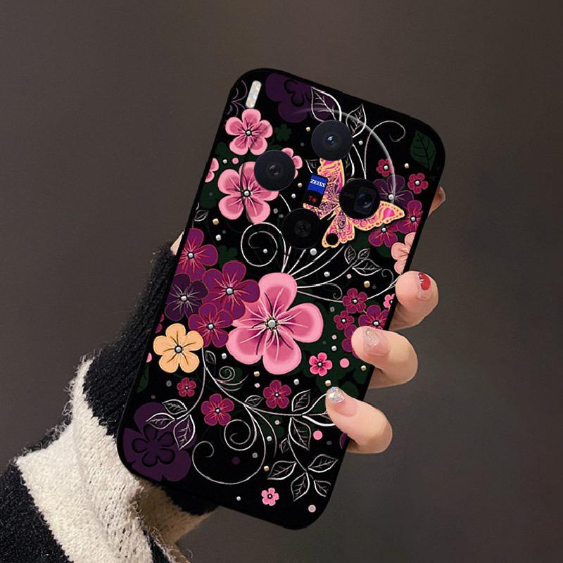 Case For VIVO X300 5G Phone Back Cover Case Fashion Cute Silicone Soft TPU Shell For VIVO X 300 V2509A Coque Shockproof Bumper
