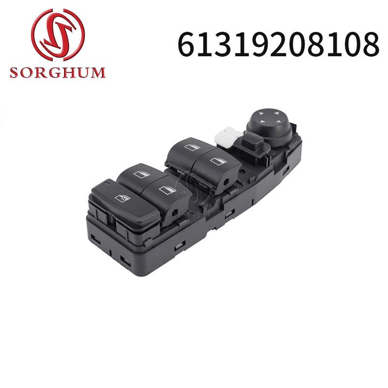 SORGHUM 61319208108 For BMW F20 F45 F10 F11 F30 F31 F25 F15 Car Master Window Lifter Switch Control Unit Button Auto Accessories