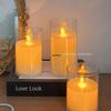 Atmosphere Night Light: Cute Children's Bedside LED Candle Lamp
