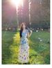 Women's Floral Sleeveless Long Dress, Japanese Summer 2026 Style