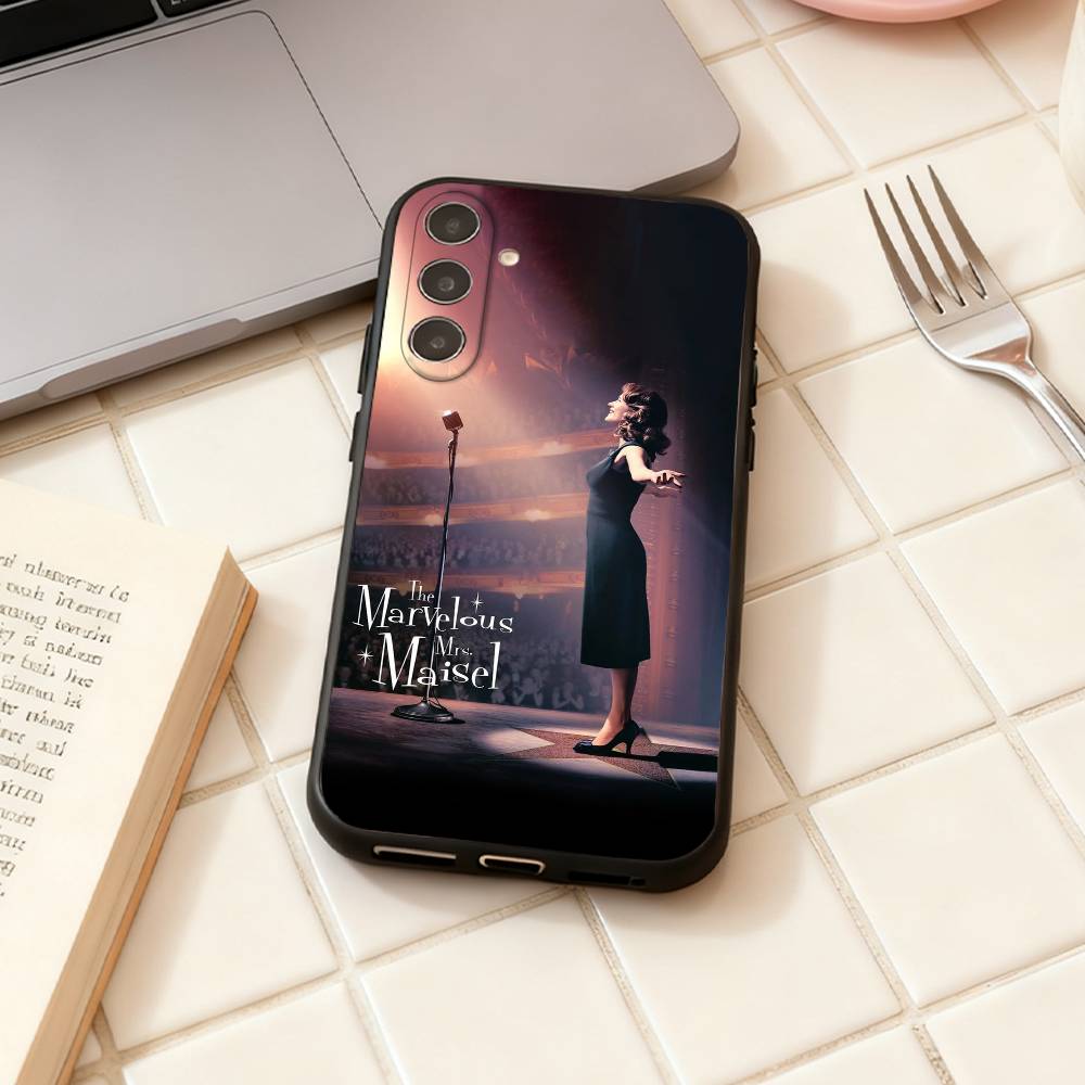The M-Marvelous Mrs. Maisel phone Case For Samsung Galaxy A73,A72,A71,A70,A53,A52,A51,Others Soft Black Shell