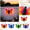 Solar Powered Butterfly Decorative Outdoor Garden Light for Patio Yard Balcony Wall Waterproof Atmosphere Lamp