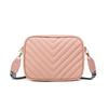 Embroidery chain bag New candy color bag One shoulder messenger mobile phone bag Women's bag Small square bag