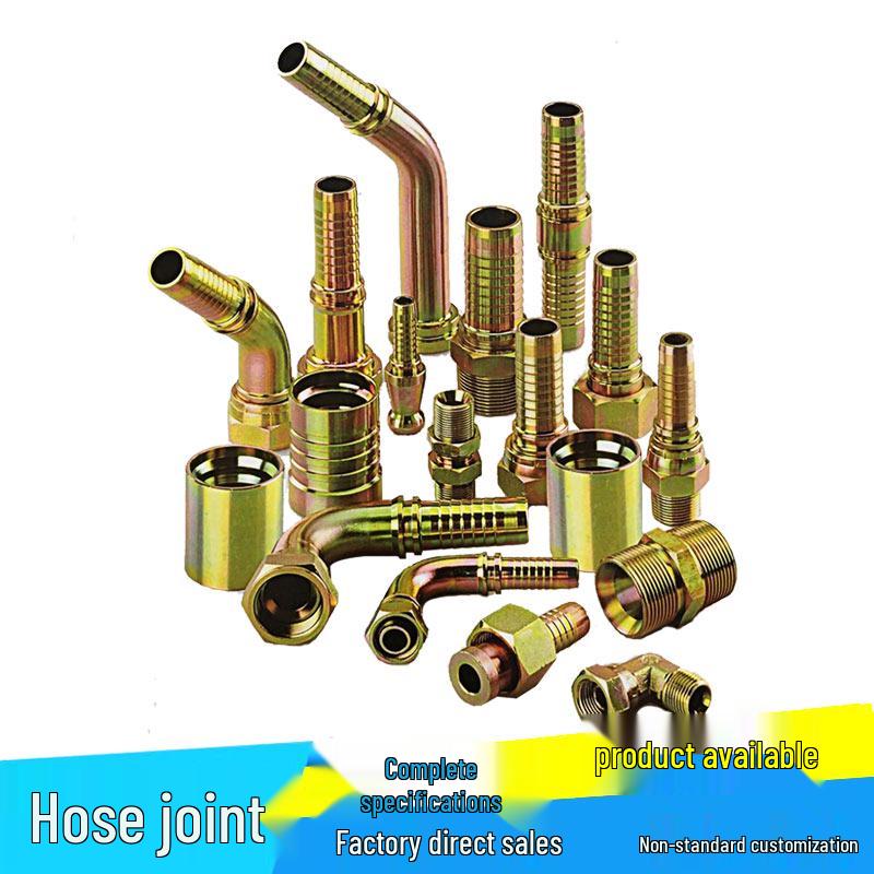 Hochdruck-Hydraulikschlauch und Bördelverschraubungen - Crimp-, Gewindereduzierstücke, Stahlgewebe-Gummi-Optionen.