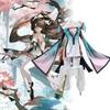 Wuthering Waves Christmas Zhezhi Xmas Lady Cosplay Costume Performance Fans Set