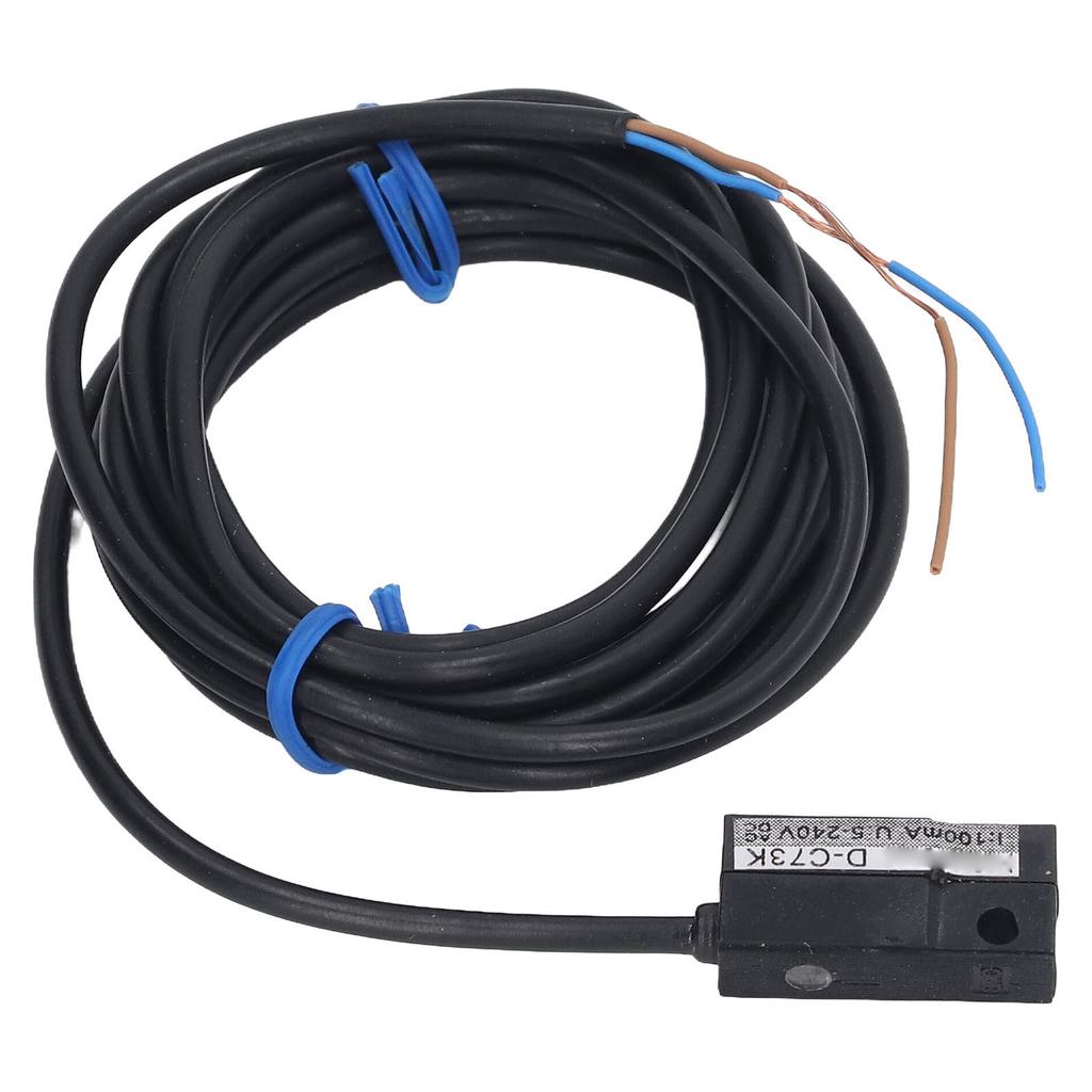 5Pcs 2 Wire Magnetic Switch Normally Open Magnetic Proximity Sensor DC AC5‑240V 100mA for TTL Circuit