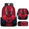Mochila do Homem-Aranha Estampa Digital 3D Bolsa de Ombro Casual Tendência para Meninos Meninas Leve Resistente à Água Mochila Diária para Estudantes Viagem