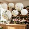 Paper Round Paper Lantern DIY Craft Chinese Paper Lantern For Home Decor