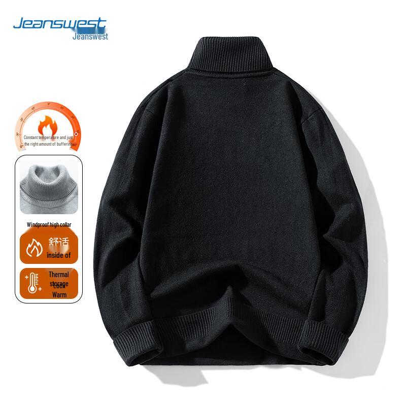 JEANSWEST Men's Turtleneck Sweater
