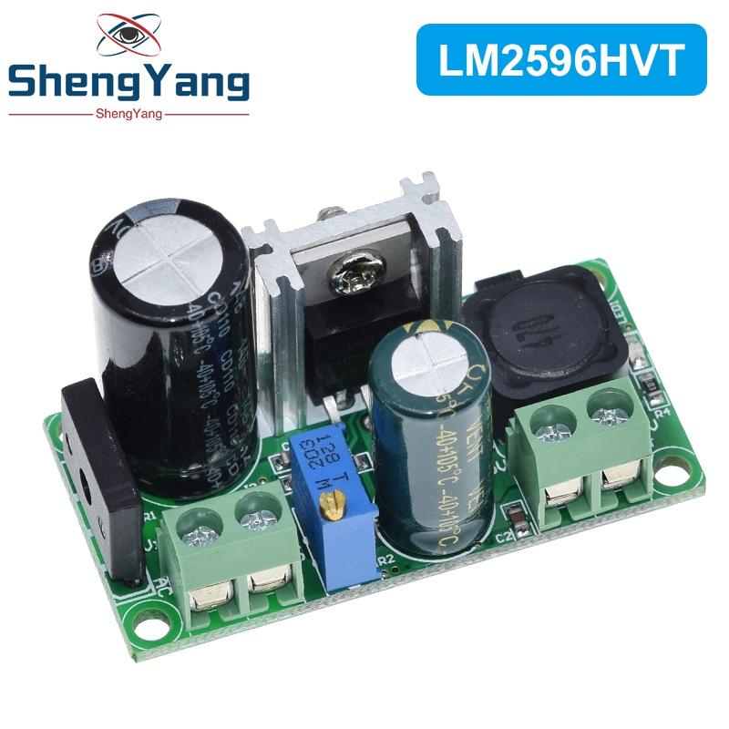 TZT DC 5V-50V 3A LM2596T LM2596HV DC-DC Adjustable Step-down 3A Power Supply Module Large Current Large Power