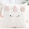 1 Pc Easter Decorative Pillow Cover Rabbit Tufted Embroidery Egg Spring Summer Gift Living Room Sofa Home Decor