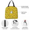 Yellow Duck Pattern Insulated Lunch Bag for Women Office Cooler Thermal Food Box Tote Leakproof Lunch Boxes Container