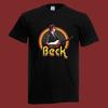 Jeff Beck Graphic Print Vintage Style Guitarist T-shirt