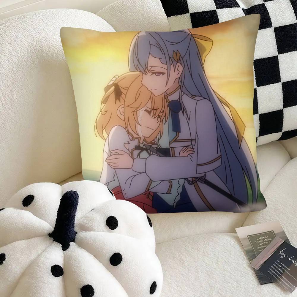 Die Magische Revolution der Reinkarnierten Prinzessin Kissenbezug Mode Quadratischer Kissenbezug Sofa Raum Ins Dekoration Freizeit