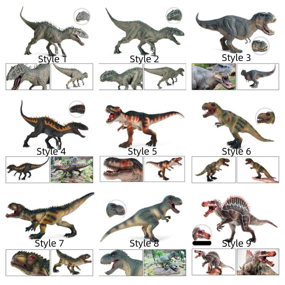Animals Model Dinosaur Model Toys Tyrannosaurus Spinosaurus Figurine  Collection