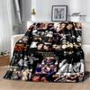 The Vampire Diaries Damon salvatore pătură imprimată Paturi calde din flanelă Pătură moale și confortabilă lenjerie de pat Cadou de ziua de naștere