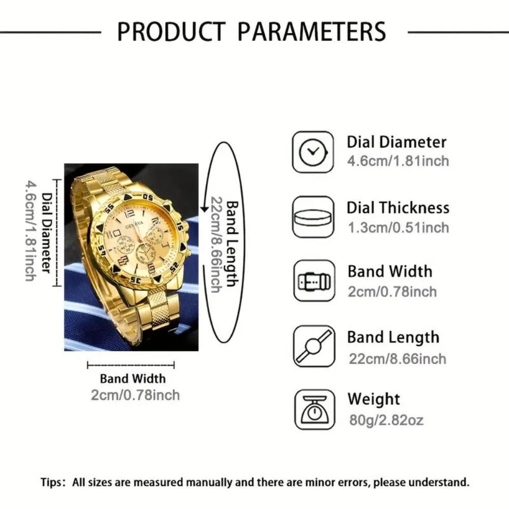 Casual Quartz Watch Stainless Steel Watchband Business Watch High Quality Men Wristwatch