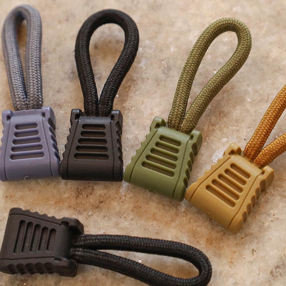 20-Piece Tank Style Thick Rope Zipper Pull for Backpacks, Suitcases, Luggage