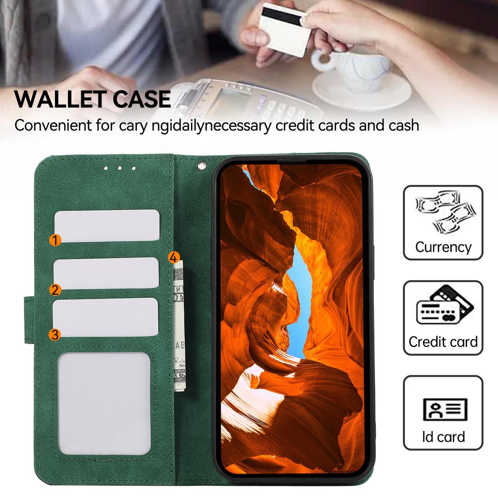 ABEEL For Honor 400 Case Color Splicing Leather Flip Phone Cover RFID Blocking