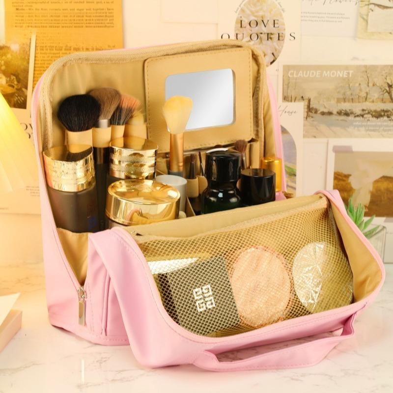 Women's Cosmetic Bag Simple Portable Storage Bags Large Capacity Multifunctional Travel Storage Bag Organization Accessories