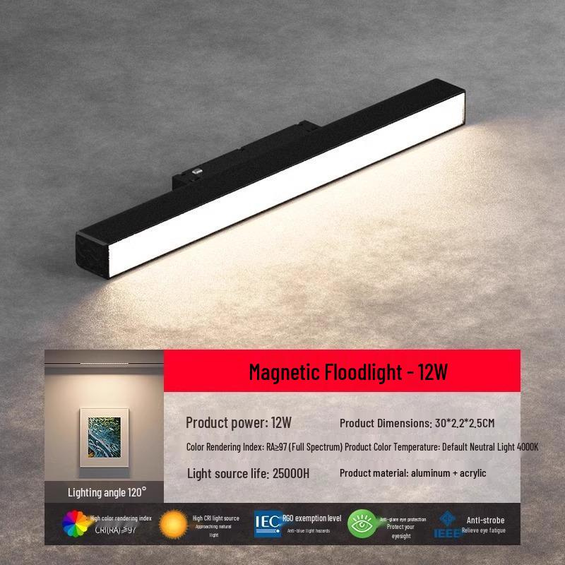 Magnetic Honeycomb Track Light for Kitchen & Living Room Ceilings