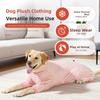 Anti-hair Loss Dog Jumpsuit Cotton Material Dog Pajamas Cozy Dog Sleepwear  Pet Home Wear