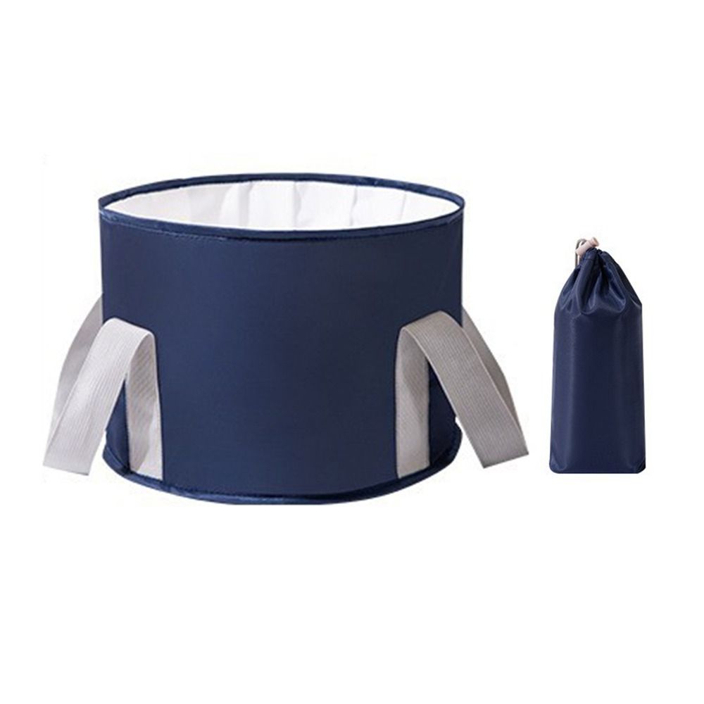 Haushalt Fußbadetasche mit Griff Badewanne Fußwaschtasche Faltbarer Eimerbeutel Erwachsener
