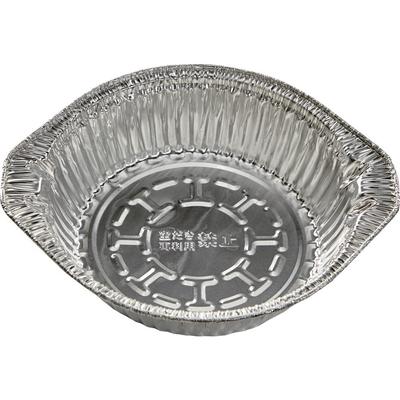 TRUSCO IH2074B2 IH-Compatible Pot Pan, Silver, Outer Diameter 203 X 177 Mm, Inner Diameter 161 Mm, Base Diameter 130 Mm, Depth 46 Mm, Pack of 20