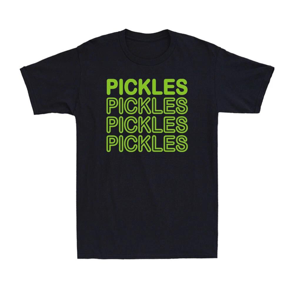 I Love Pickles Pickle Funny Pickle Lover Cucumber In Vinegar Men s T-Shirt L