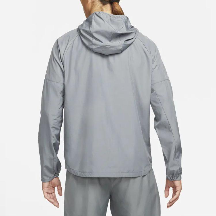 Nike MILER Jackets Men's Gray Hooded Moderate Other DD4747-084