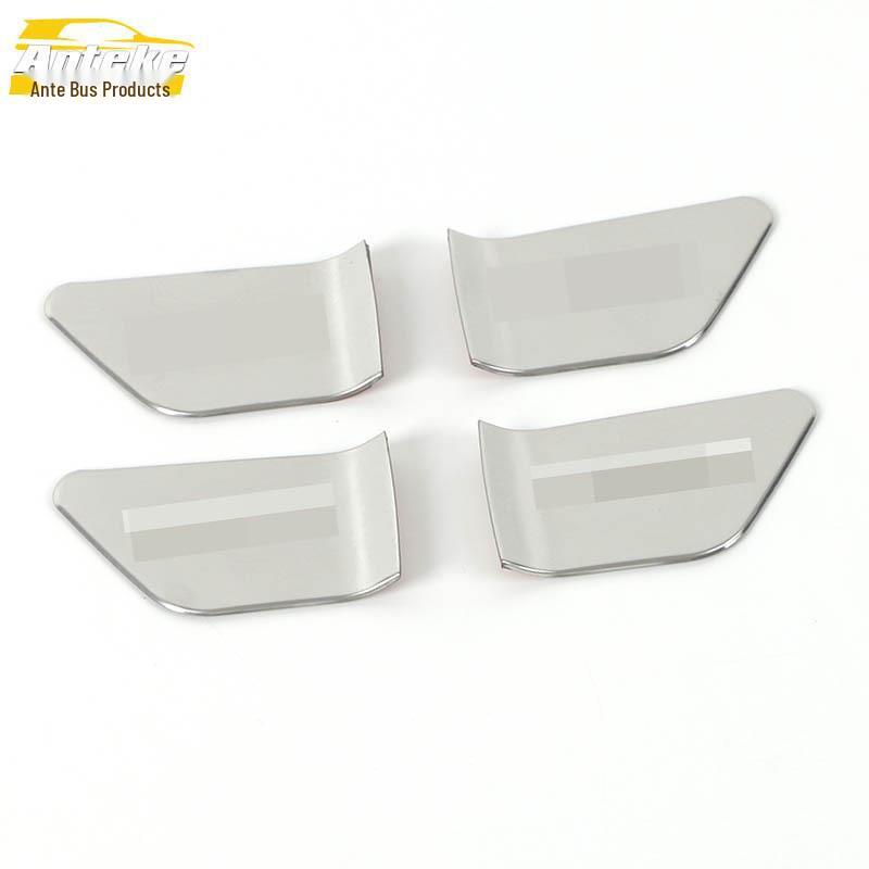 Stainless Steel Anti-Scratch Door Bowl Stickers for 22 Qijun - Decorative Car Interior Accessories