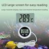 Digital Aquariums Water Thermometers with Large LCD Screen For Easy Fish Tanks Water Temperature Monitoring