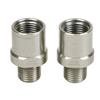 1 Pair Stainless Steel 9/16 Inch Bike Pedal Spacer Extension for Road Bicycles Mountain Bikes Bicycles Pedal Extender