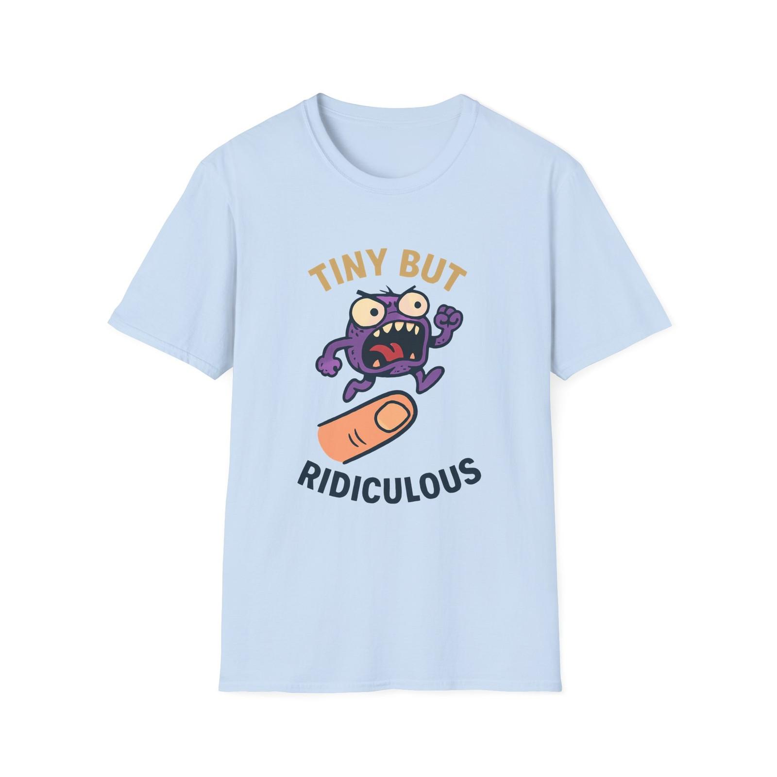 Unisex Softstyle T-Shirt Mens Womens Tees Top Tiny But Ridiculous Funny Gremlin Rebel Tee 3XL