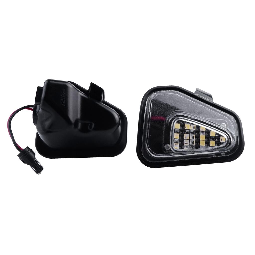 2x LED Side Under Mirror Puddle Light For VW Passat B7 CC Scirocco III Jetta Eos