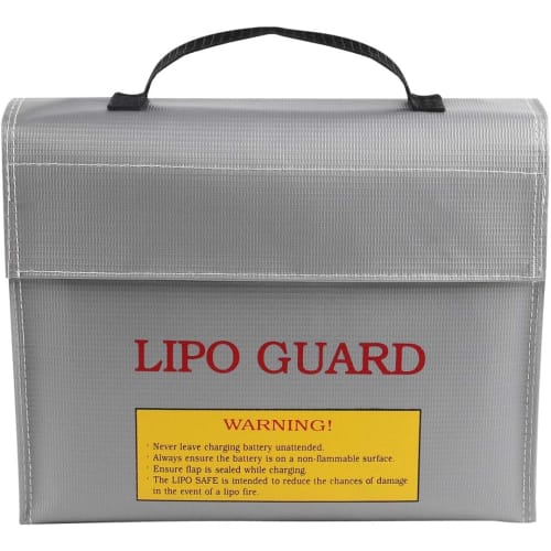 Bestmaple LiPo Guard Bag, LiPo Battery Storage Bag, Safety Bag, LiPo Battery Bag, LiPo Battery Storage Case, Explosion-Proof Bag, LiPo Safe Bag (240x1
