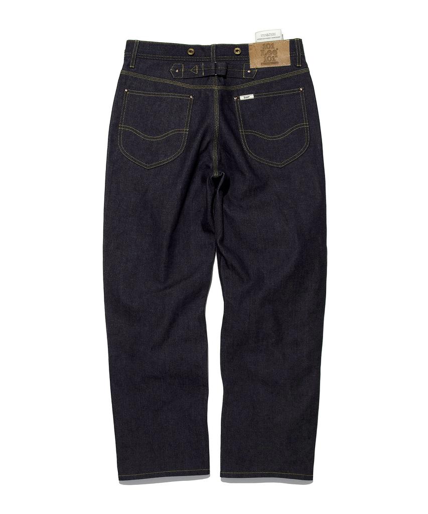 LEE [101St] Cowboy Kuroki Denim Pants Indigo Raw