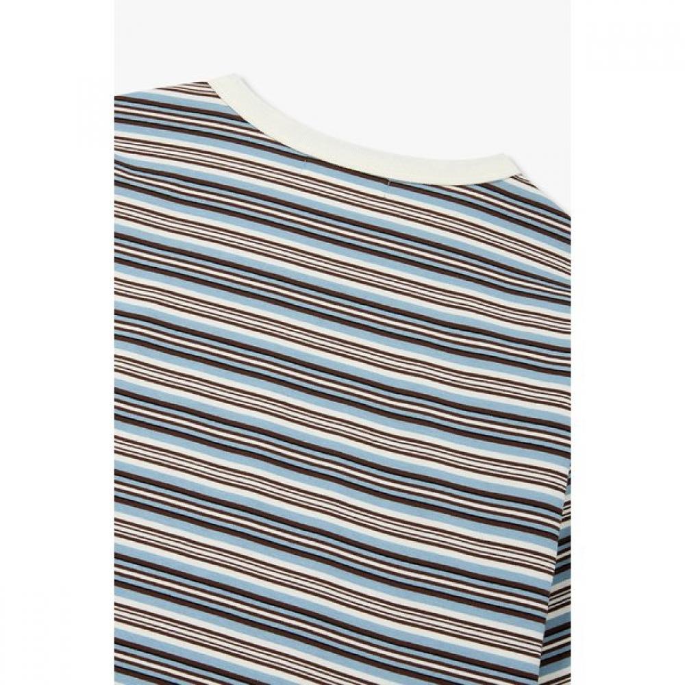 STudio Tomboy STripe ShorT Sleeve T shirT 9176322976ar