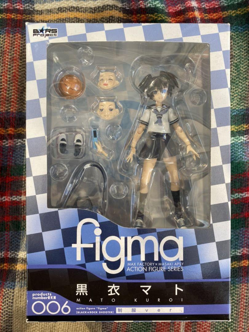 

[Б/У] figma Black Rock Shooter Kuroi Mato в школьной форме. (Чудо-фея…