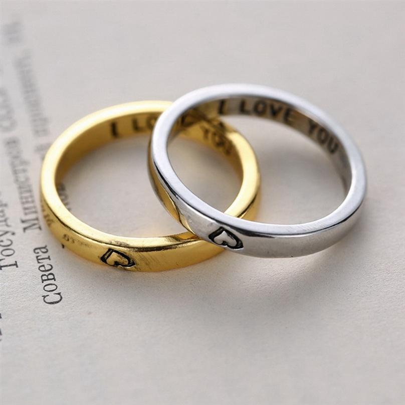 Buy Fashion Creative Heart Couple Rings 