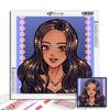 5D Diamond Painting Full Diamond Cartoon Girl Image Diamond Painting Handmade Diy Diamond Mosaic Painting Home Decoration