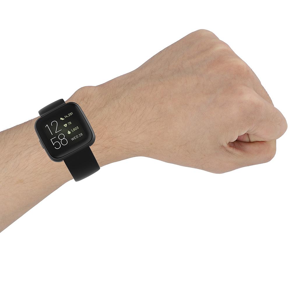 Silicone Strap for Fitbit Versa 2 Versa Lite Blaze Midnight Blue
